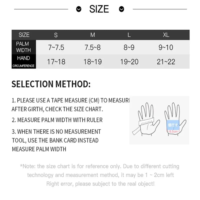 Winter Touchscreen Ski Gloves - Waterproof Thermal Fleece Lined