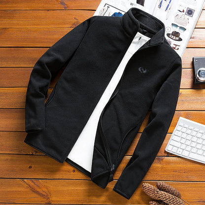 Men's Tactical Softshell Jacket - Windbreaker Fleece Outdoor Coat