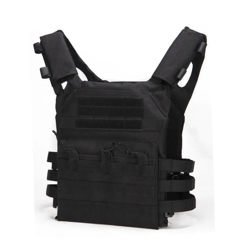 Professional Tactical Vest with MOLLE System - Multi-Function Outdoor Training Equipment