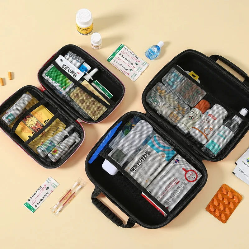 Portable Emergency First Aid Kit - Multi-Purpose Medical Bag