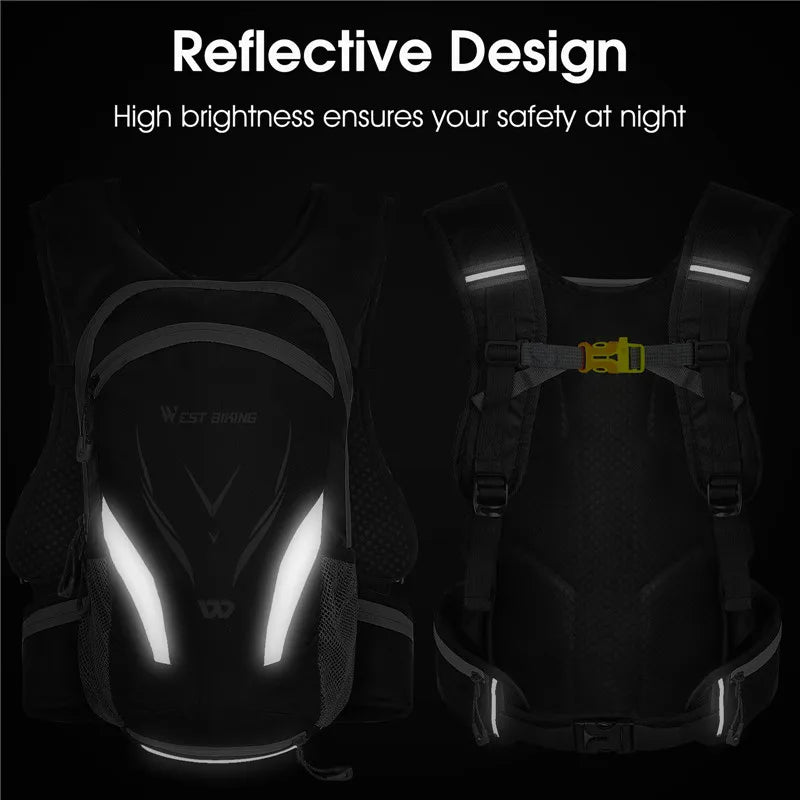 West Biking 16L Cycling Hydration Backpack - Waterproof Hiking & Mountain Biking Pack