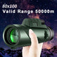 Professional HD Monocular Telescope 80x100 - High Power Zoom with Tripod & Phone Adapter