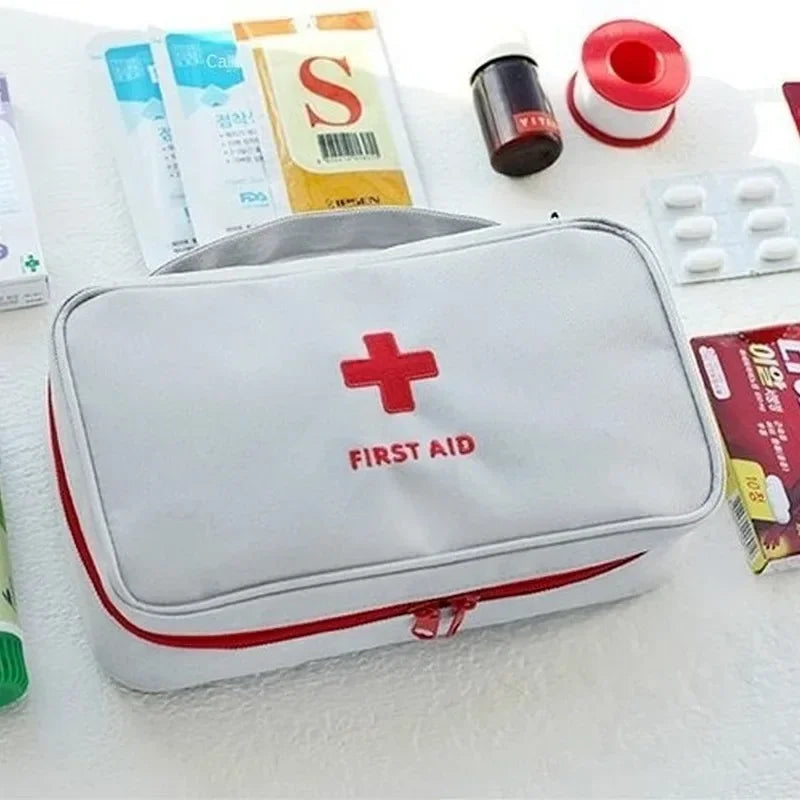 Professional Empty First Aid Kit - Large Portable Emergency Medical Bag