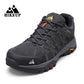 HIKEUP Men's Waterproof Hiking Shoes - Breathable Outdoor Trekking Boots