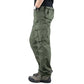 Men's Tactical Cargo Pants - Cotton Outdoor Work Trousers