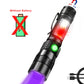 3-in-1 Professional LED Flashlight with UV Light & Magnetic Base - 1200 Lumens