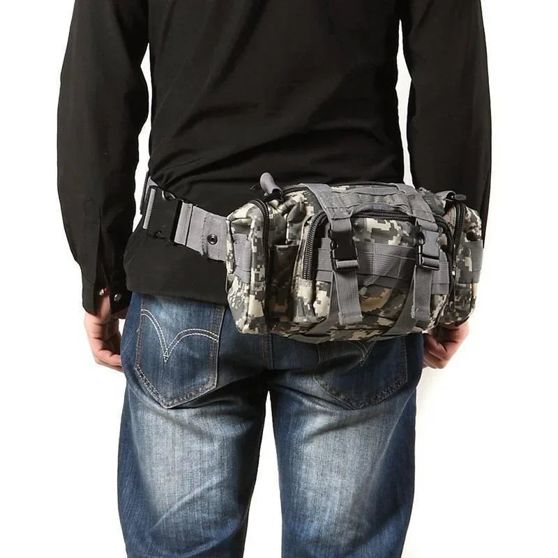 Tactical Outdoor Chest Pack - Waterproof Sling Bag for Hiking, Camping & Cycling