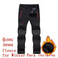 Men's Winter Fleece-Lined Tactical Pants