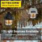 NITECORE LR40 Rechargeable Camping Lantern - 100 Lumens LED Light with Power Bank