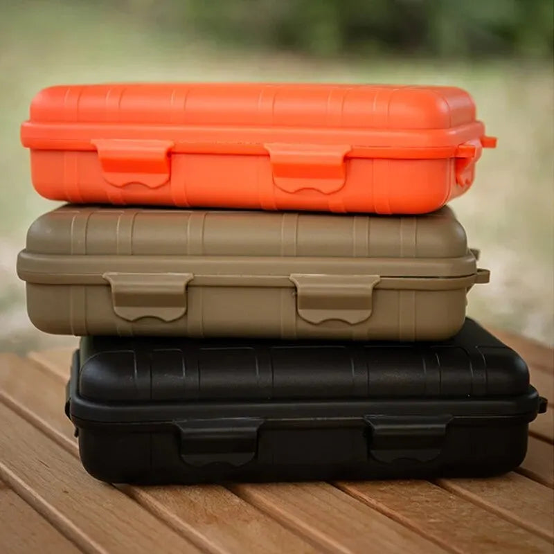 Compact Waterproof EDC Survival Storage Box