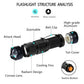 MJJC 395nm UV LED Flashlight - Portable Ultraviolet Torch with Zoom Function