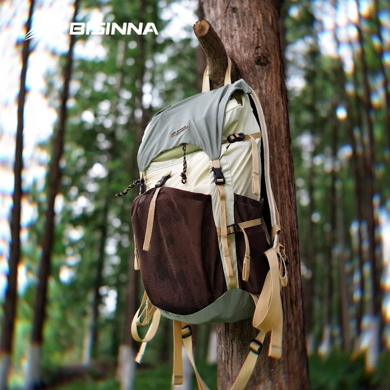 BISINNA 22L Ultralight Waterproof Hiking Backpack - Foldable Travel Pack