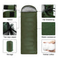 PACOONE 4-Season Camping Sleeping Bag - Lightweight Winter Envelope Design
