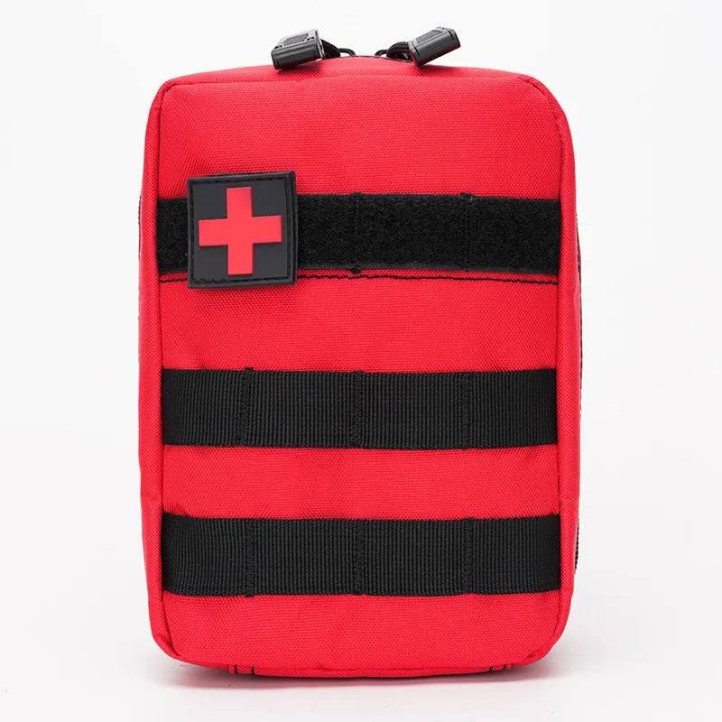 Tactical First Aid Kit - Large Capacity Emergency Medical Bag with MOLLE System