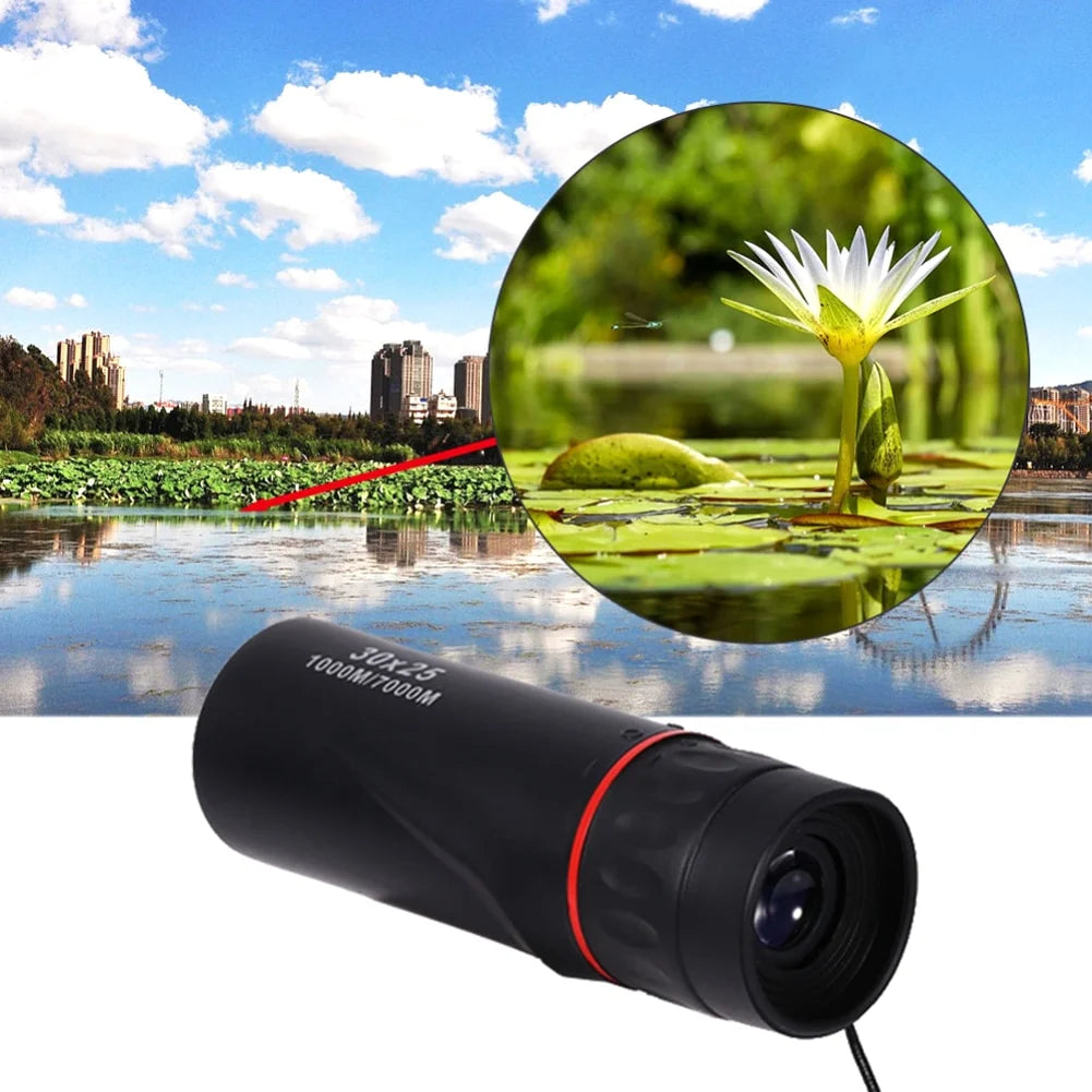 Professional 30x25 HD Monocular Telescope with BAK4 Prism