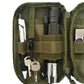 Tactical MOLLE EDC Organizer Pouch - Waterproof Multi-Purpose Waist Bag