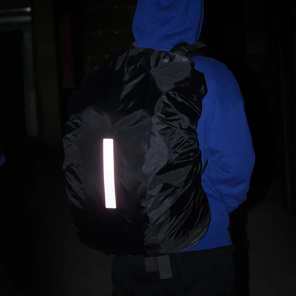 Waterproof Backpack Rain Cover - Ultralight Reflective Shield for Outdoor Travel