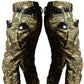 IX7 Tactical Cargo Pants - Winter Fleece Lined Multi-Pocket Waterproof Trousers