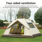 Premium 4-Season Automatic Camping Tent - Waterproof & UV-Resistant for 3-4 People