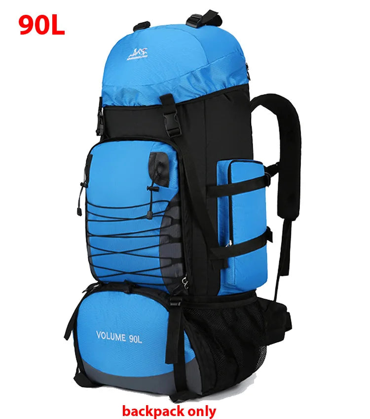 90L Military Tactical Backpack - Large Capacity Hiking & Camping Rucksack
