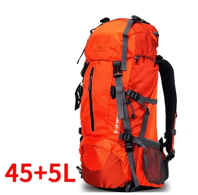 Naturehike 45L-60L Outdoor Hiking Backpack - External Frame Climbing Rucksack