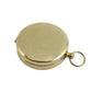 Premium Brass Pocket Compass - Professional Navigation Tool for Hiking & Camping