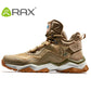 RAX Waterproof Mid-Top Hiking Boots - Men's & Women's Outdoor Trekking Shoes