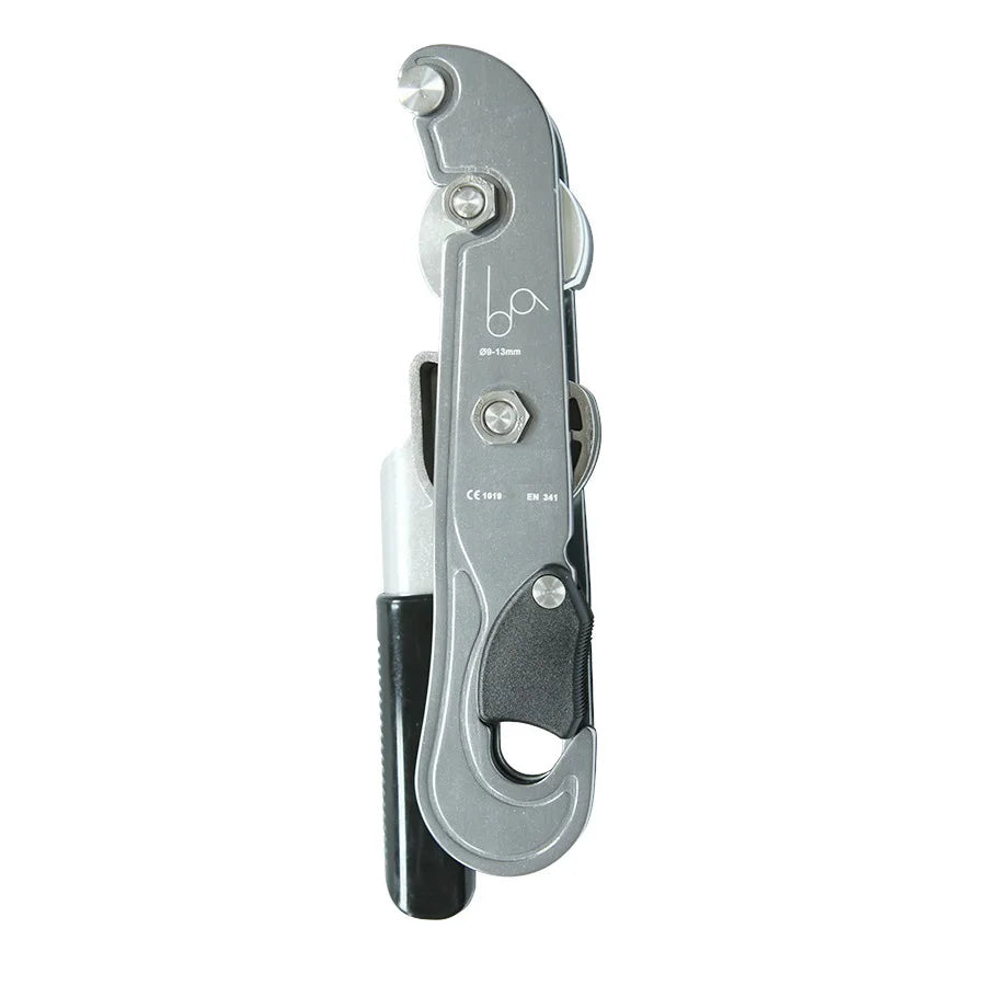 Professional Rock Climbing Descender with Stop Handle Control