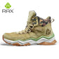 RAX Waterproof Mid-Top Hiking Boots - Men's & Women's Outdoor Trekking Shoes