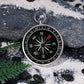 Shunmaii Aluminum Pocket Compass - Portable Navigation Tool for Hiking & Camping