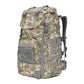 60L Tactical Camping Backpack - Waterproof MOLLE Hiking Rucksack