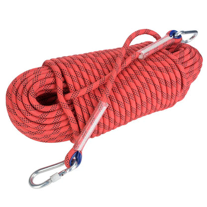 Professional 12mm Outdoor Rock Climbing Rope - 30m Safety Escape Cord