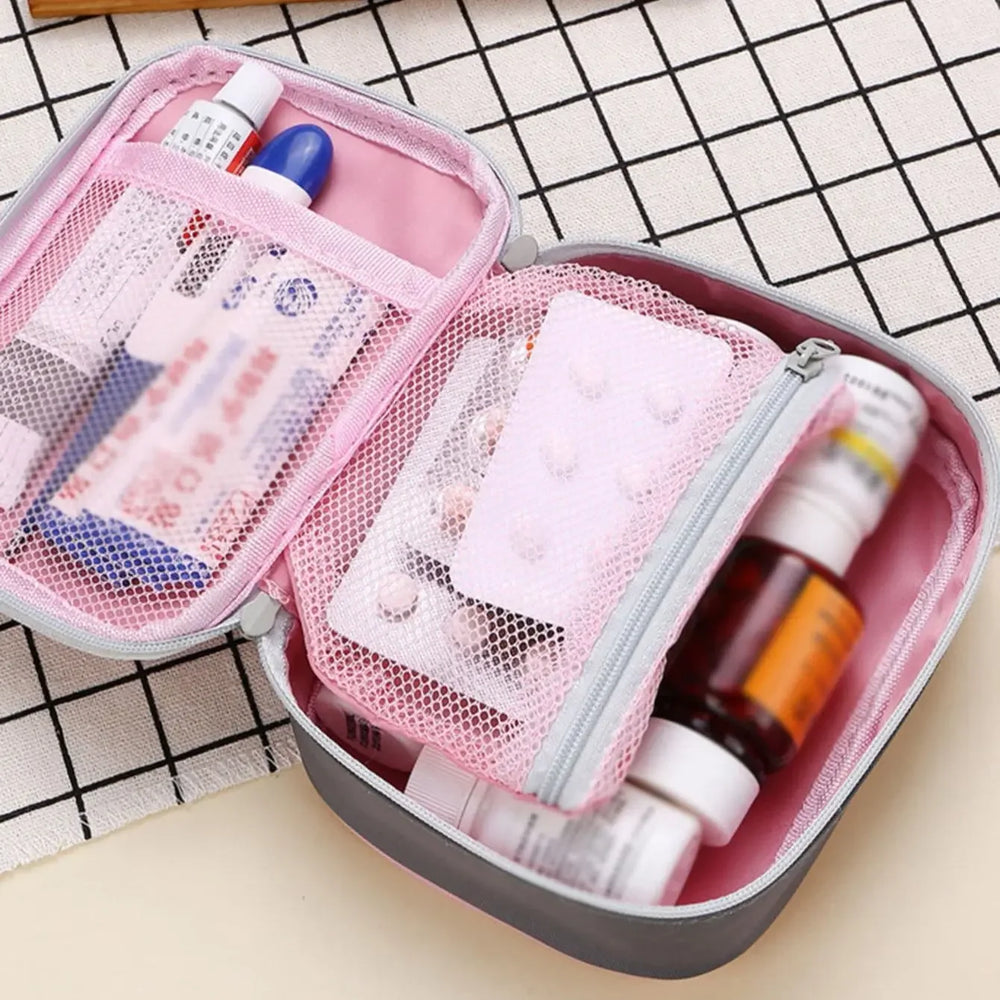 Portable Emergency Medical Bag - First Aid Kit for Home, Travel & Outdoor Activities