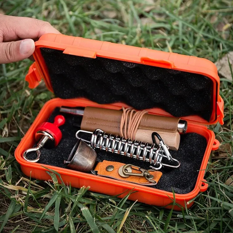 Compact Waterproof EDC Survival Storage Box