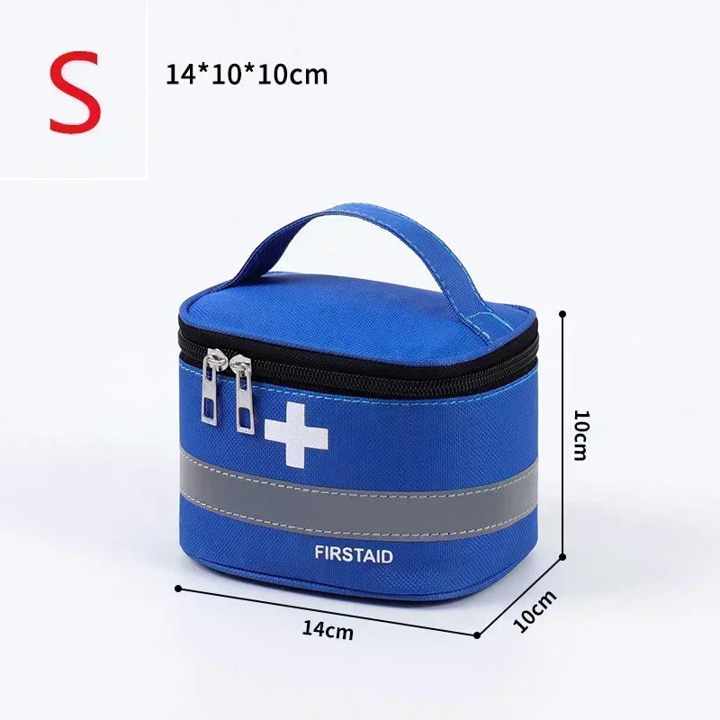 Portable First Aid Kit - Large Capacity Medical Storage Organizer