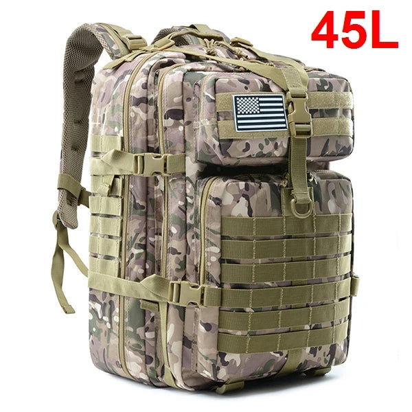 ReFire Gear Tactical Backpack 30-45L - Military Grade Outdoor Survival Pack