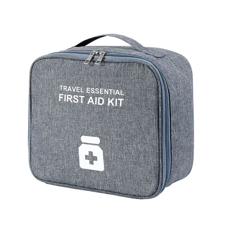 Premium Family First Aid Kit - Portable Travel Medical Storage Organizer