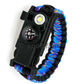 LED Paracord Survival Bracelet - Waterproof Emergency 550 Parachute Cord