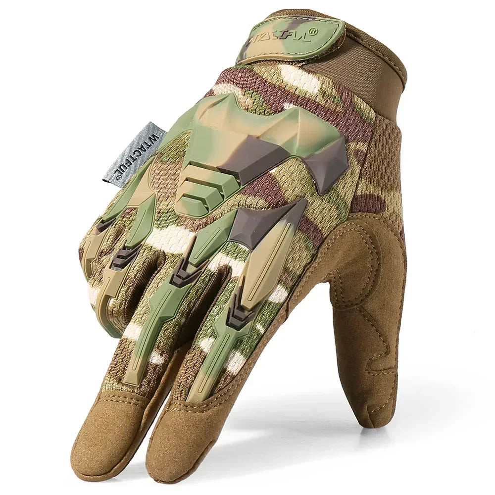 Professional Tactical Full Finger Gloves - Multi-Purpose Combat & Outdoor Gear