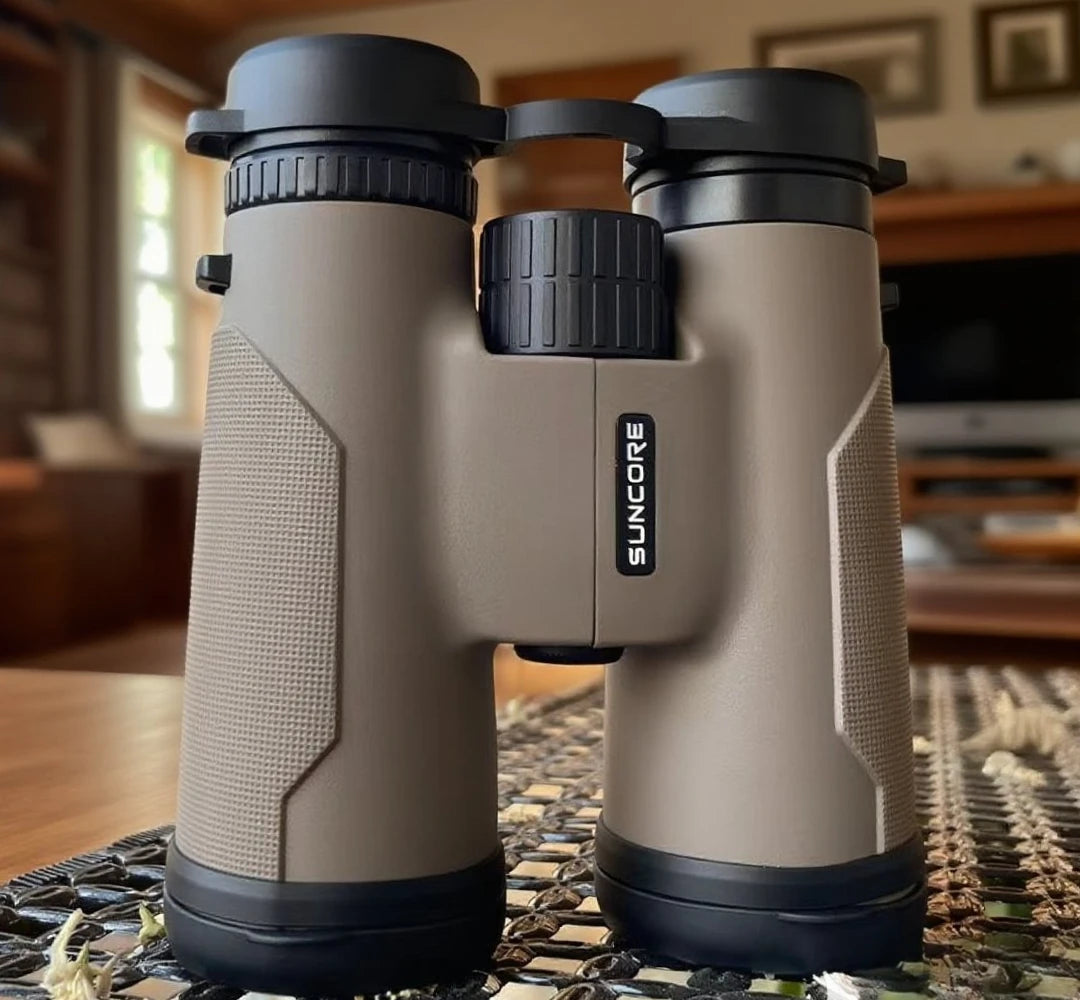Suncore 10x42 Professional Binoculars - HD Low Light Vision for Stargazing, Bird Watching & Outdoor Sports