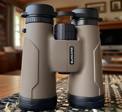 Suncore 10x42 Professional Binoculars - HD Low Light Vision for Stargazing, Bird Watching & Outdoor Sports