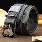 Premium Canvas Tactical Belt - Durable Nylon Weave for Men & Women