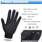 Winter Touchscreen Ski Gloves - Waterproof Thermal Fleece Lined