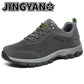 Men's Outdoor Suede Leather Hiking Shoes - Waterproof Trail & Hunting Boots