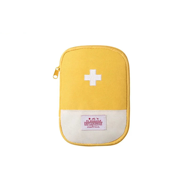 Portable First Aid Kit - Compact Medical Organizer for Travel & Home