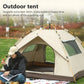 Premium 4-Season Automatic Camping Tent - Waterproof & UV-Resistant for 3-4 People
