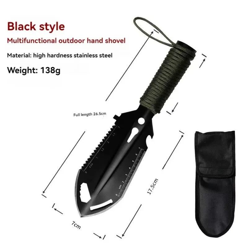 Military Folding Shovel - Multifunctional Engineer Camping Tool