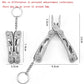 Professional Multi-Tool Pocket Knife with Pliers - Compact Survival Tool