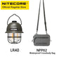 NITECORE LR40 Rechargeable Camping Lantern - 100 Lumens LED Light with Power Bank