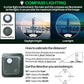 Professional Marine Binoculars 10x50 with Rangefinder & Compass - IPX7 Waterproof